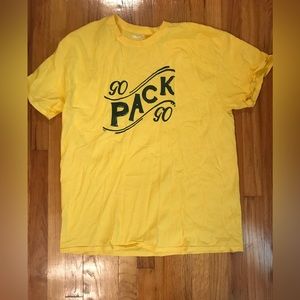Green Bay Packers tee. Gilden XL